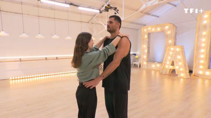 Entraînement Elsa Bois et Florent Manaudou dans DALS 