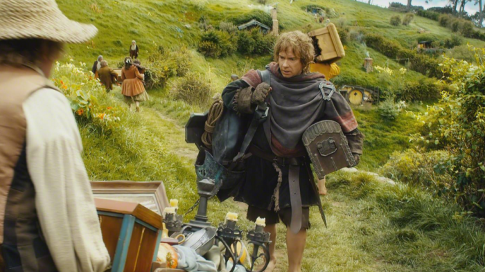 lotr the hobbit movie Bilbo back to the shire