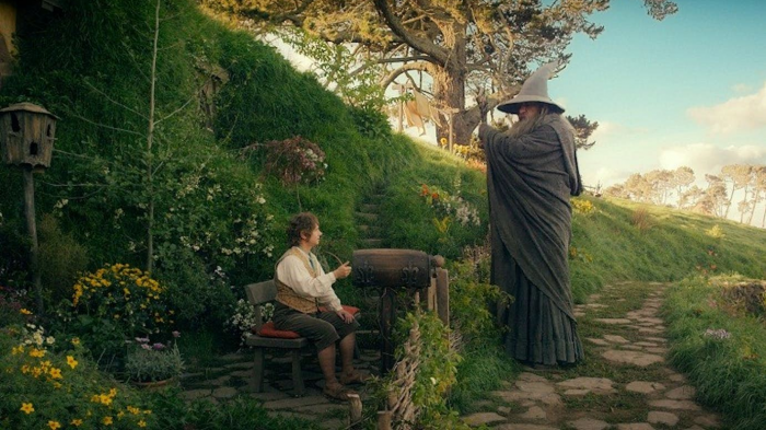 lotr the hobbit movie Bilbo and Gandalf