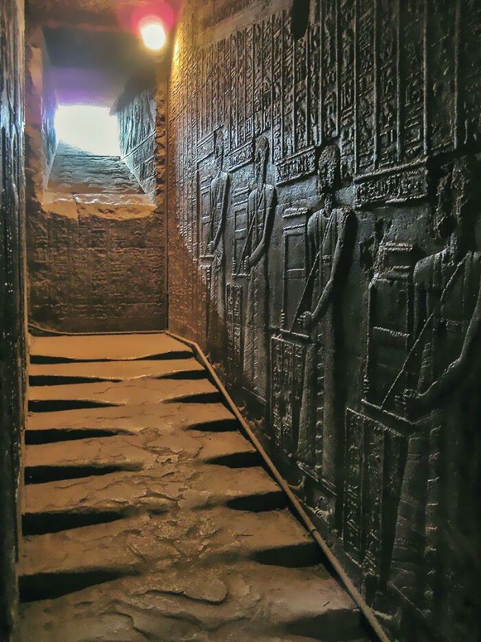 temple de la déesse Hathor, Égypte. 2300 ans