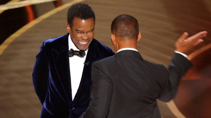 Will Smith gifle Chris Rock 