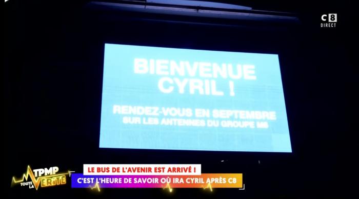 M6 souhaite la bienvenue à Cyril Hanouna