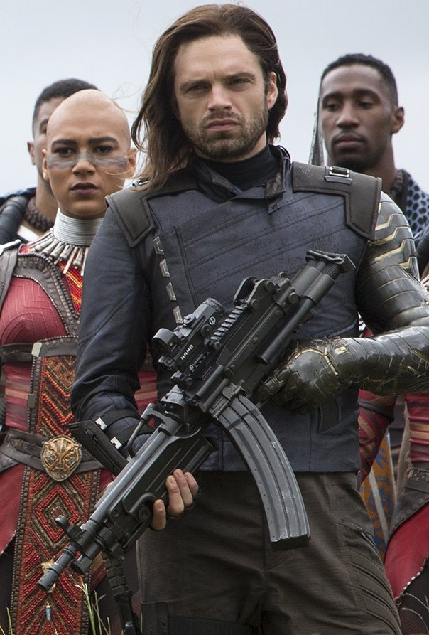 Bucky Barnes vibranium