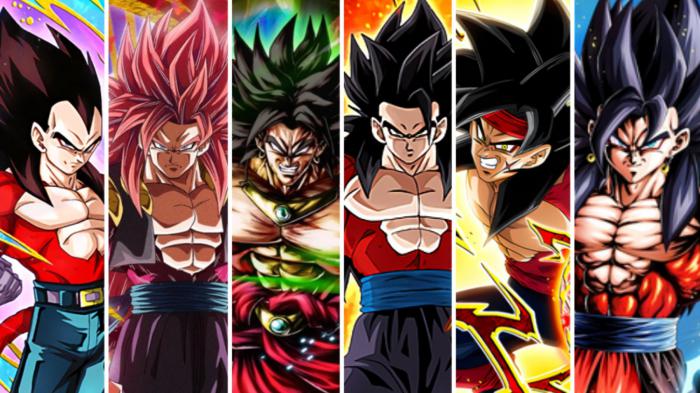 dragon ball all the ssj4