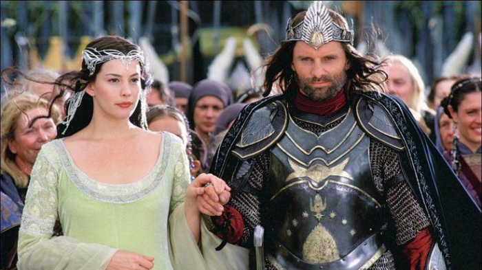 lotr movie arwen and aragon wedding