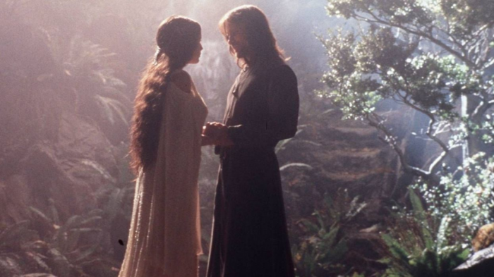 lotr movie aragorn meet arwen