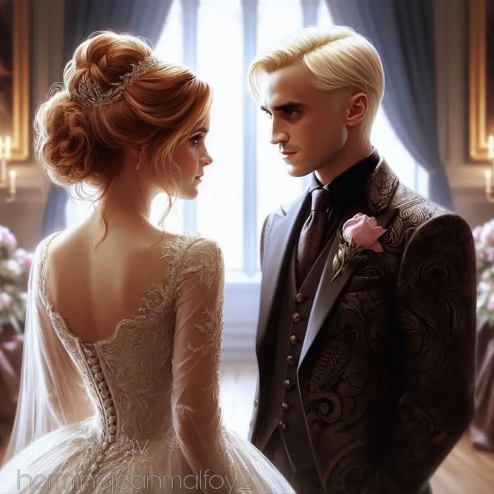 hermione et drago mariage