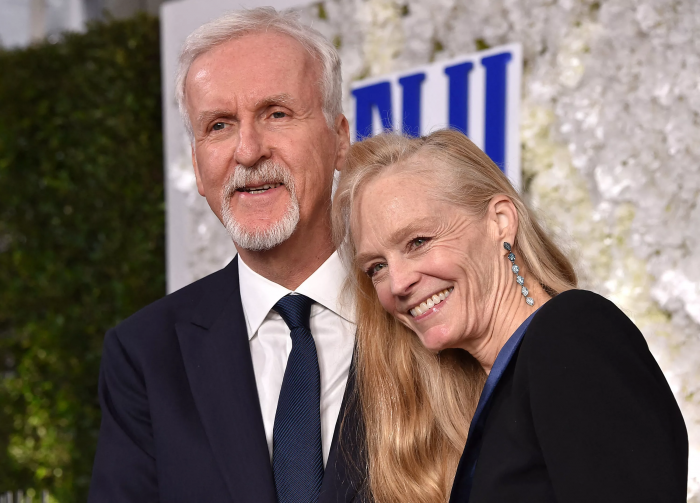 James Cameron et son épouse