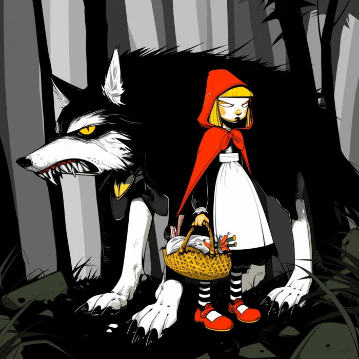 Le Petit Chaperon Rouge et le Loup