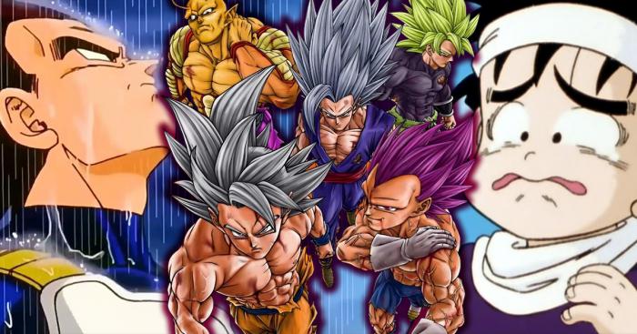 Les transformations dans Dragon Ball