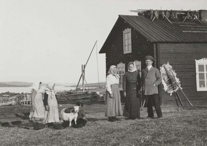 Ferme à Kurrawaara Suède dans les Années 1920