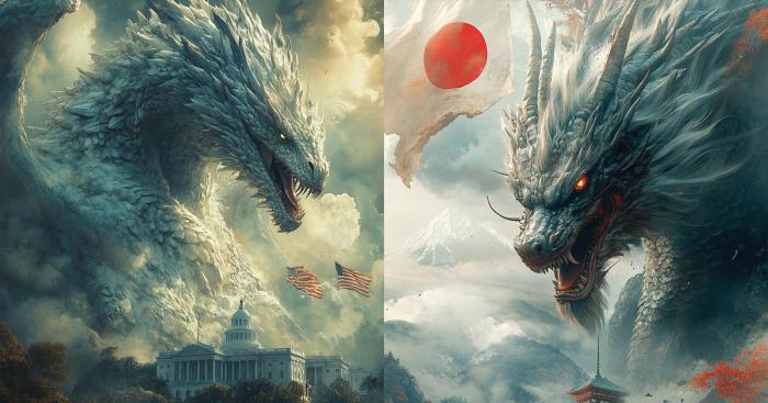 us vs japon dragon