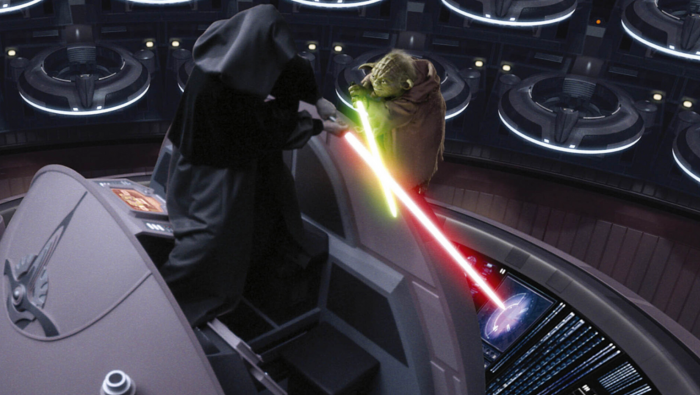 Palpatine vs Yoda