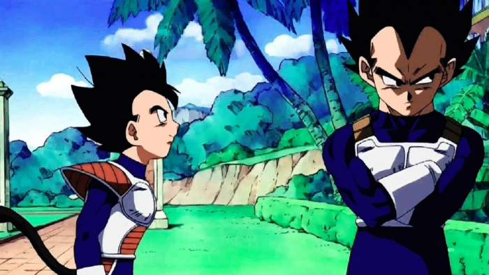 dragon ball vegeta and tarble