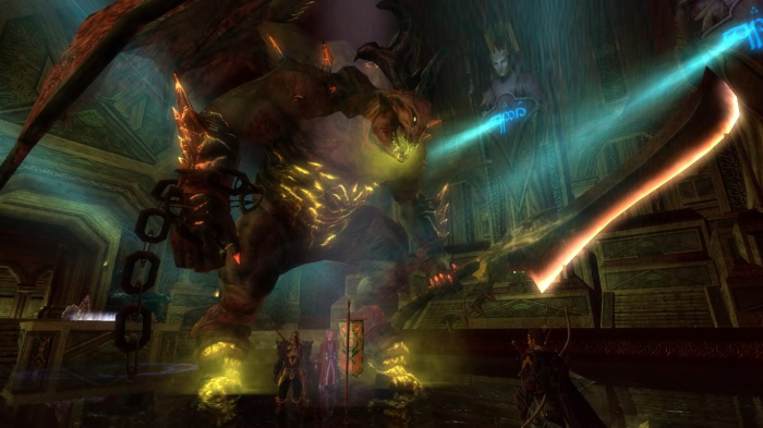 the lord of the rings online Thaurlach vs blue wizards