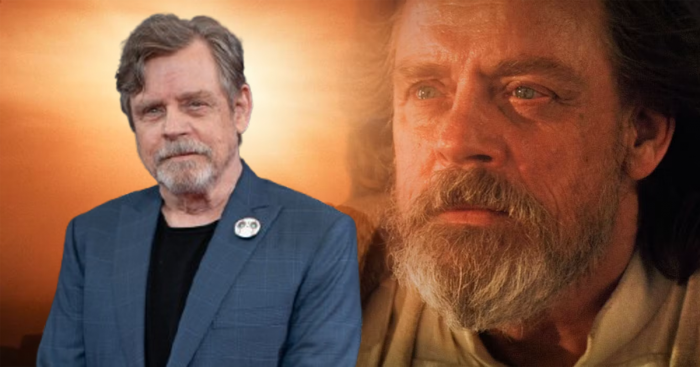Mark Hamill alias Luke Skywalker dans Star Wars: Les Derniers jedi