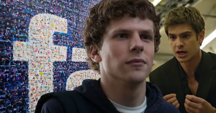 Jesse Eisenberg et Andrew Garfield