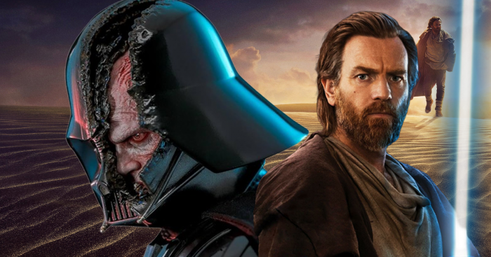 Hayden Christensen (Dark Vador) et Ewan McGregor (Obi-Wan Kenobi)