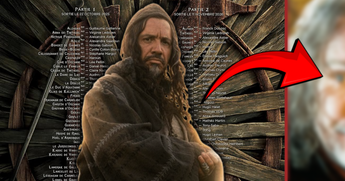Alexandre Astier alias Arthur Pendragon dans Kaamelott - Deuxième Volet