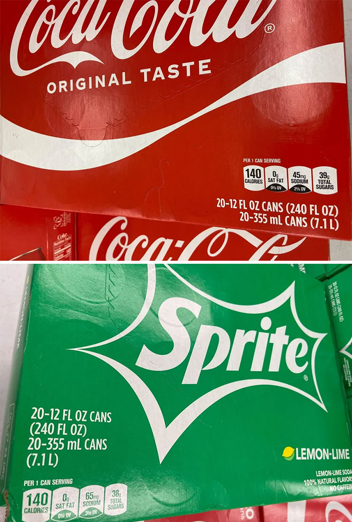 quantité coca et sprite