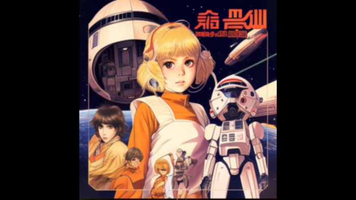 Star Wars imaginé comme un anime des années 80