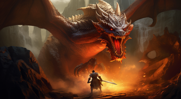 Dragon vs elve