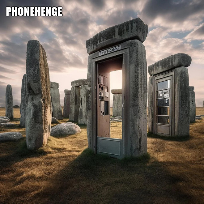 Phonehenge (Stonehenge)