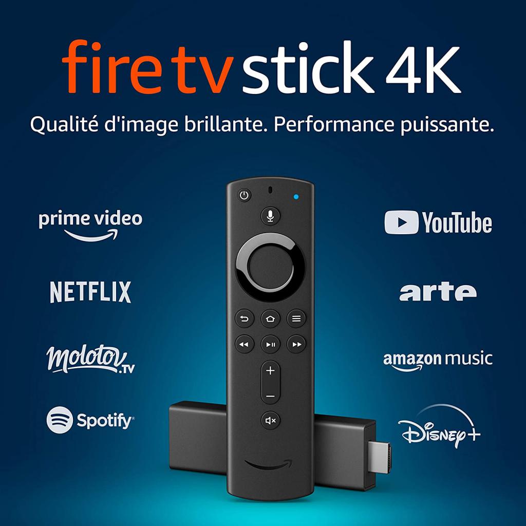 L'Amazon Fire TV Stick 4K Ultra HD est une nouvelle fois