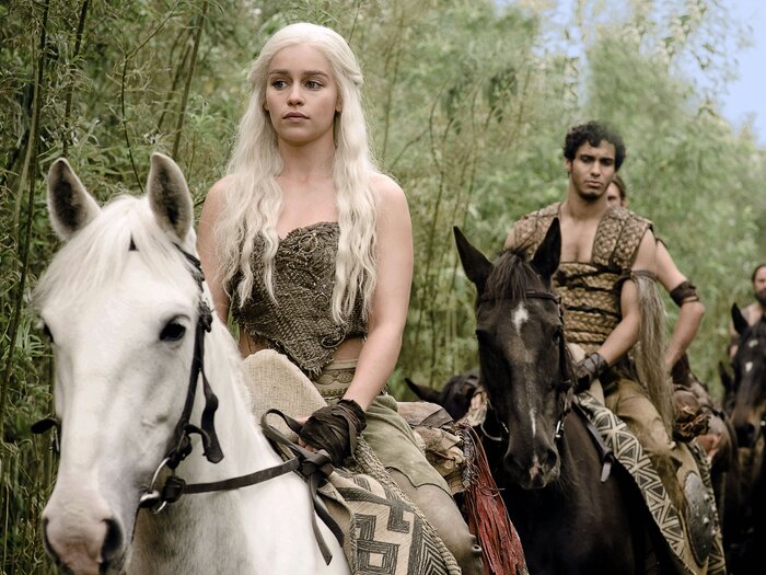 daenerys cheval game of thrones