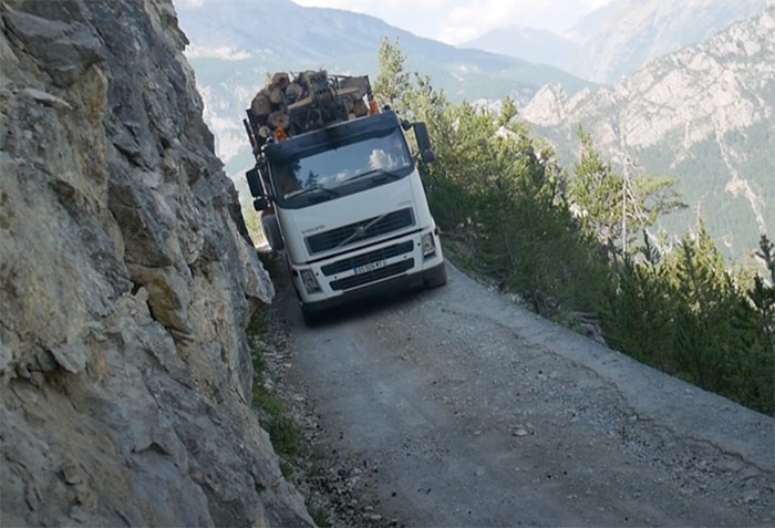 Transport de bois en France