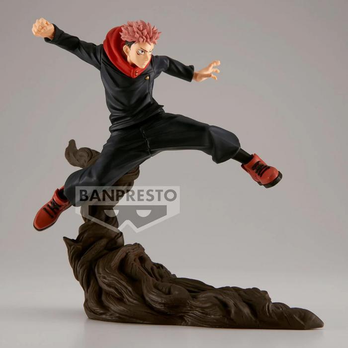 Jujutsu Kaisen, figurine de Yuji Itadori de profil