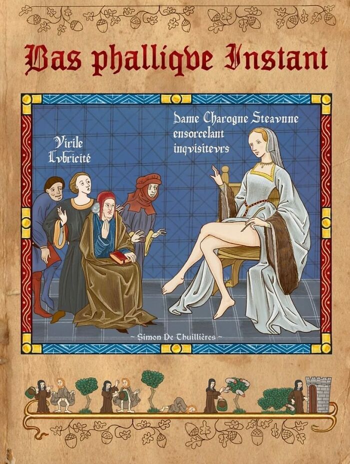Affiche médiévale Basic Instinct