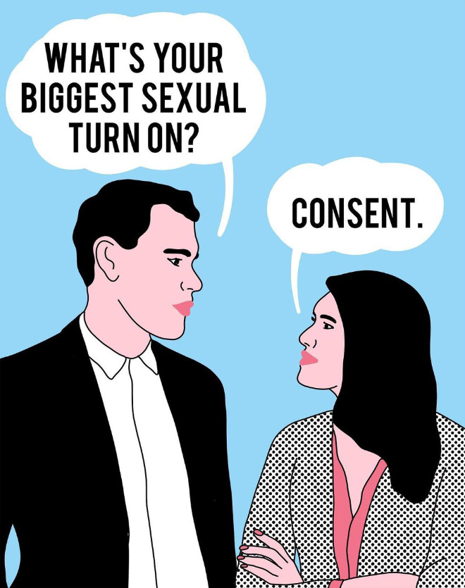 un homme et une femme parle de sexe