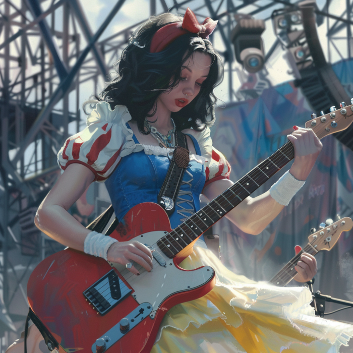 personnages disney hellfest midjourney 15