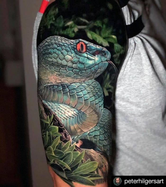 Tatouage serpent