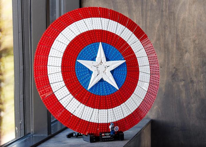 LEGO Marvel Le Bouclier de Captain America : un objet de