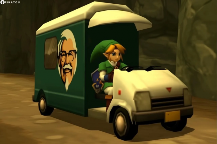 Link conduit un véhicule KFC
