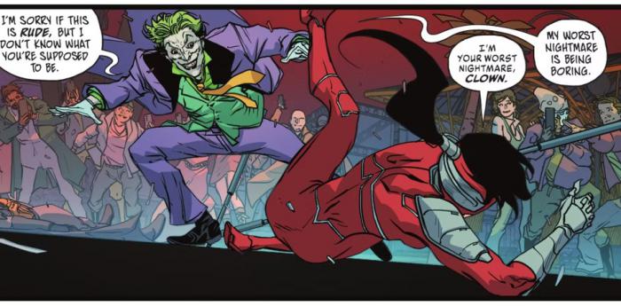 Le Joker dans The Man Who Stopped Laughing #7