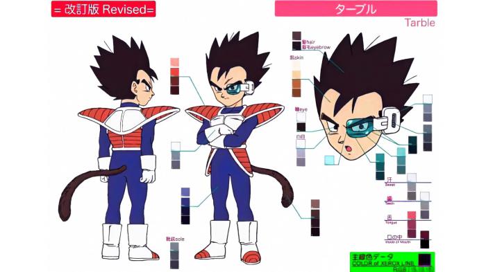 dragon ball tarble concept art