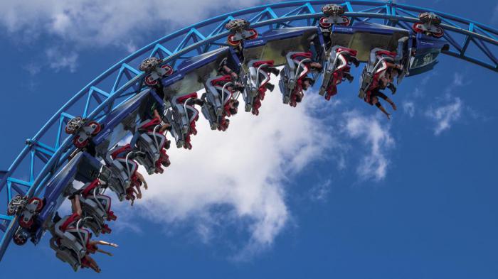 Le Blue Fire à Europa Park