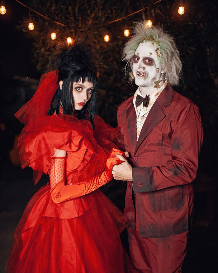 Déguisement couple méchant Halloween