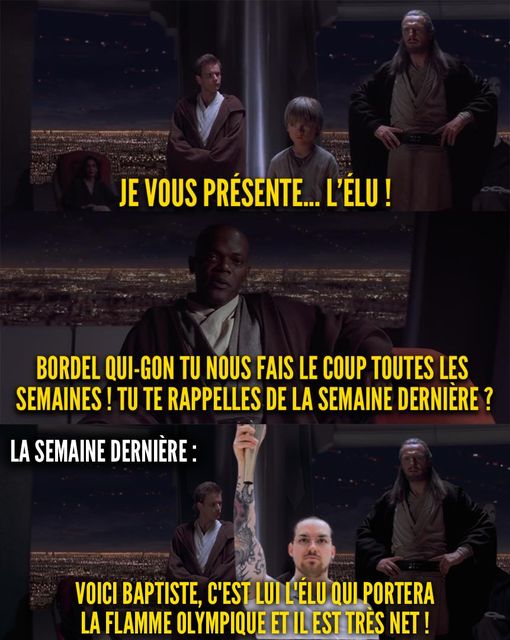 Star Wars et Baptiste