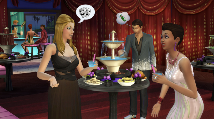 les sims 4 soirée