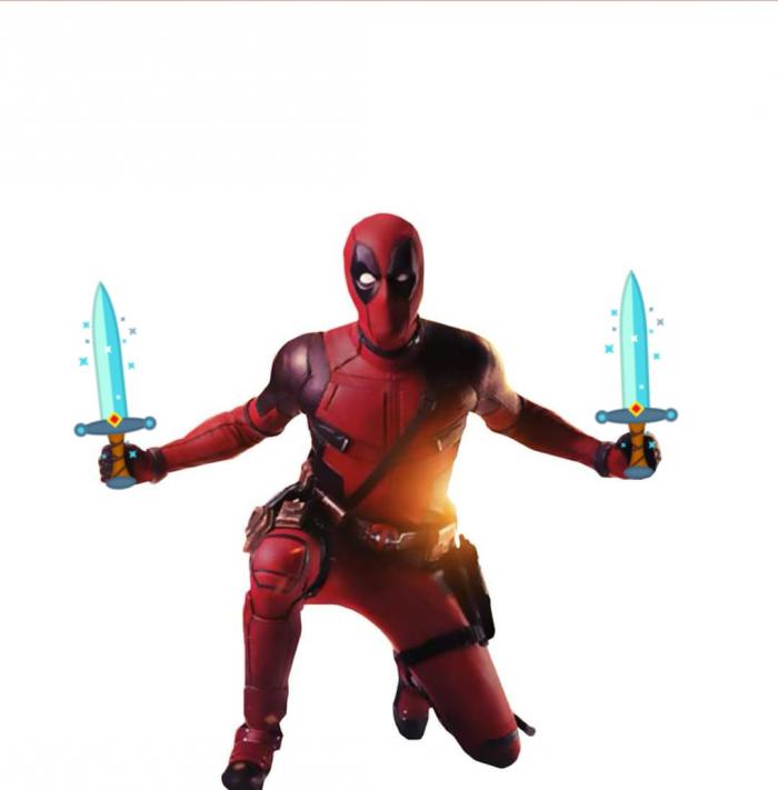 Deadpool et des petites épées