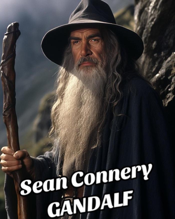 Sean Connery en Gandalf
