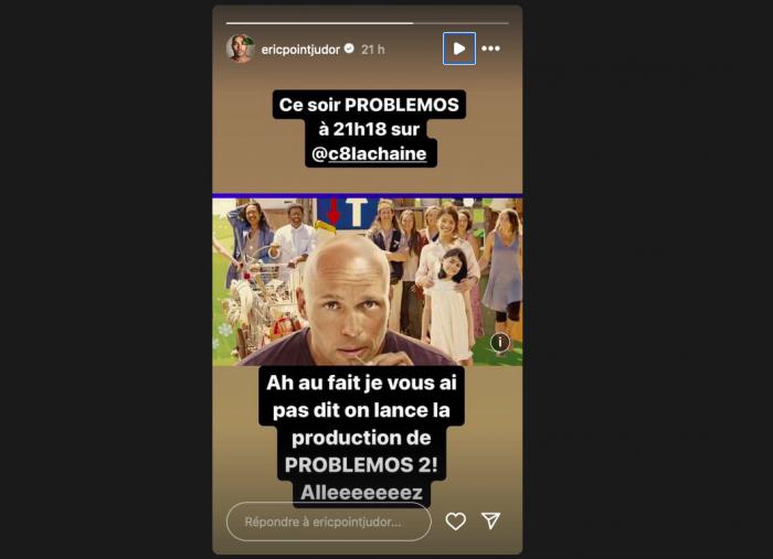 Eric Judor annonce Problemos 2 sur Instagram
