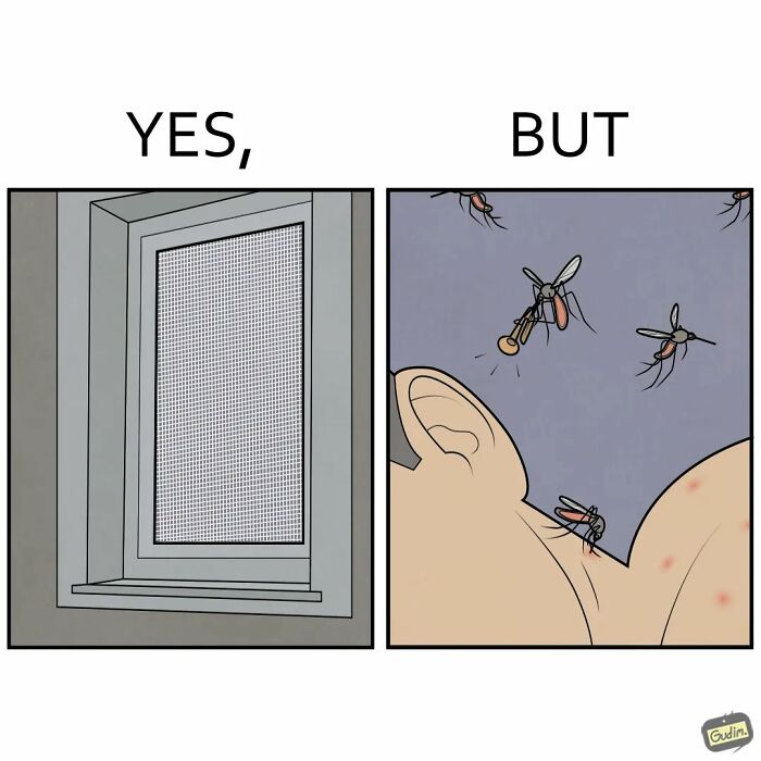 oui mais les moustiques