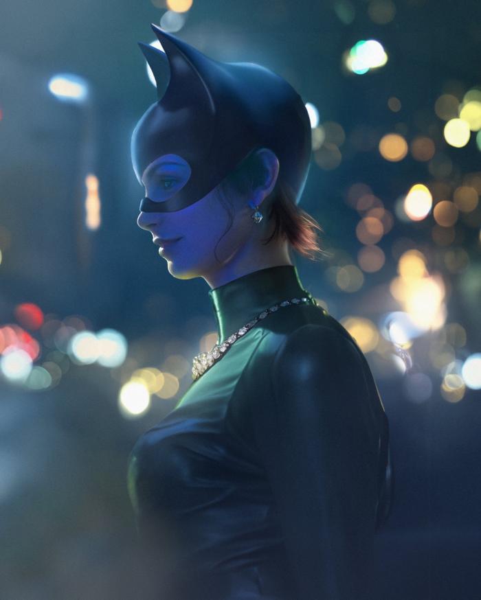 Morena Baccarin en Catwoman par Bosslogic