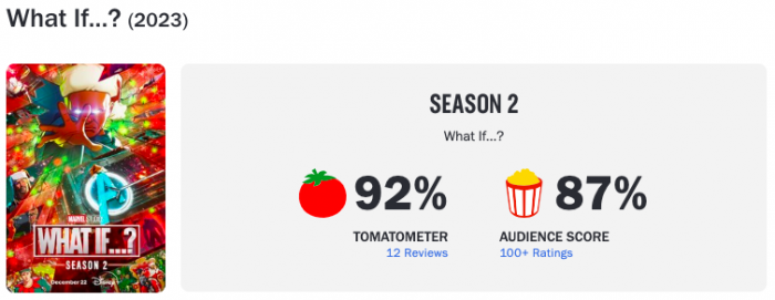Rotten Tomatoes what if