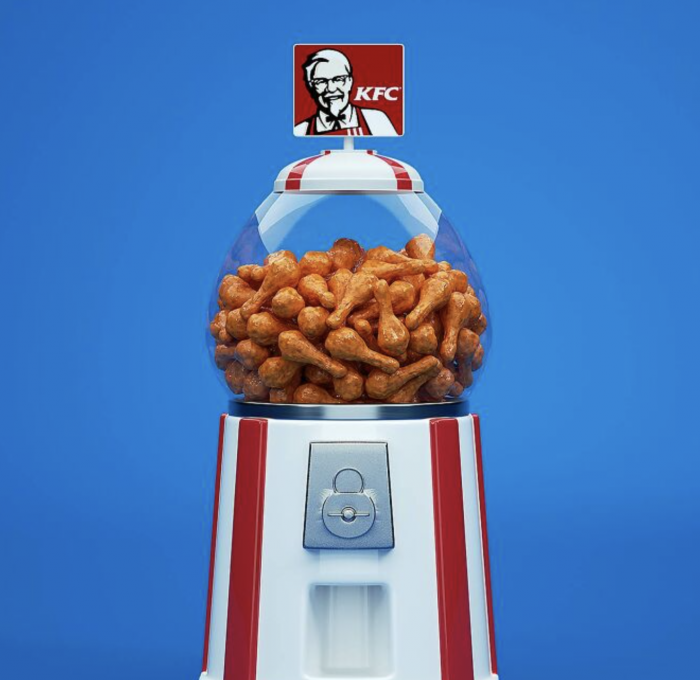 machine à popcorn KFC